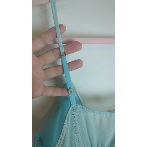 Fairycore Babydoll Slip Dress Lightweight Semi-sheer Women's size medium - Picture 8 of 10